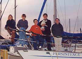 persistence's crew and family